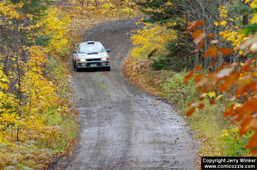 Nick Morris / Josh Kemp Subaru Impreza on SS12, Trouble I.