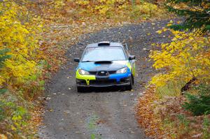 Colin Gleason / Quinn Trumbower Subaru Impreza 2.5RS on SS12, Trouble I.