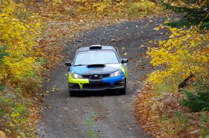 Colin Gleason / Quinn Trumbower Subaru Impreza 2.5RS on SS12, Trouble I.