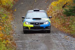 Colin Gleason / Quinn Trumbower Subaru Impreza 2.5RS on SS12, Trouble I.