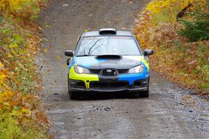 Colin Gleason / Quinn Trumbower Subaru Impreza 2.5RS on SS12, Trouble I.