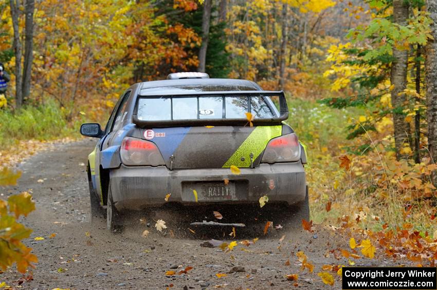 Colin Gleason / Quinn Trumbower Subaru Impreza 2.5RS on SS12, Trouble I.