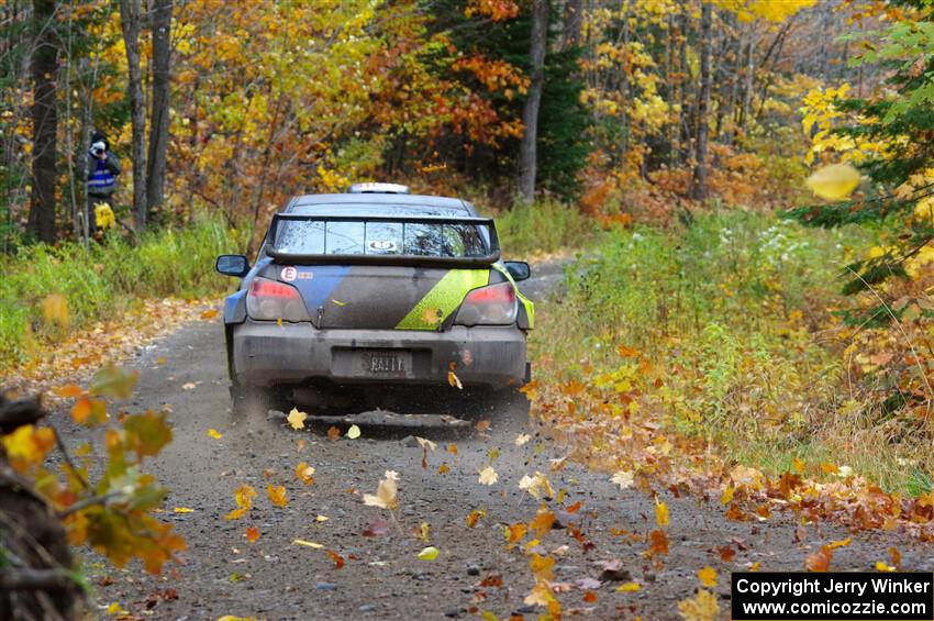 Colin Gleason / Quinn Trumbower Subaru Impreza 2.5RS on SS12, Trouble I.