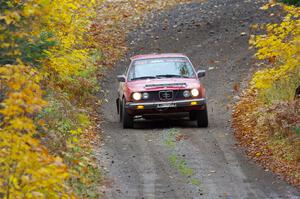 Levi Johnson / Griffin Johnson BMW 325e on SS12, Trouble I.