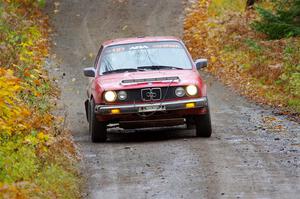 Levi Johnson / Griffin Johnson BMW 325e on SS12, Trouble I.