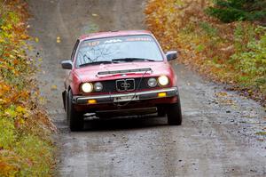 Levi Johnson / Griffin Johnson BMW 325e on SS12, Trouble I.