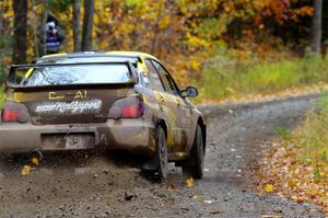 Colin Schulz / Jake Carlson Subaru WRX STi on SS12, Trouble I.