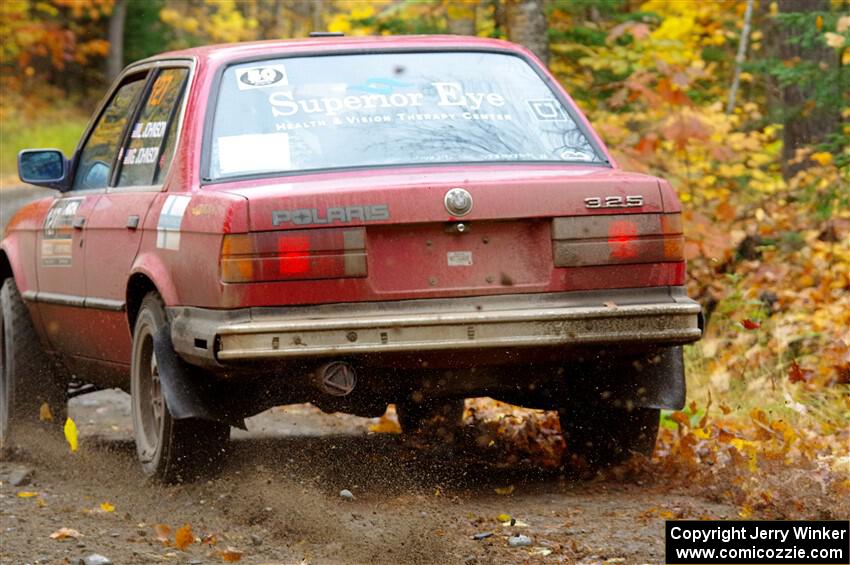 Levi Johnson / Griffin Johnson BMW 325e on SS12, Trouble I.