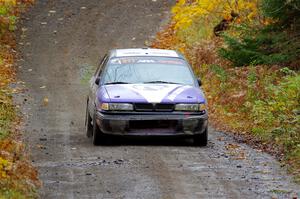 Michael Miller / Angelica Miller Mitsubishi Galant VR-4 on SS12, Trouble I.