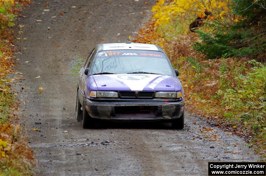 Michael Miller / Angelica Miller Mitsubishi Galant VR-4 on SS12, Trouble I.