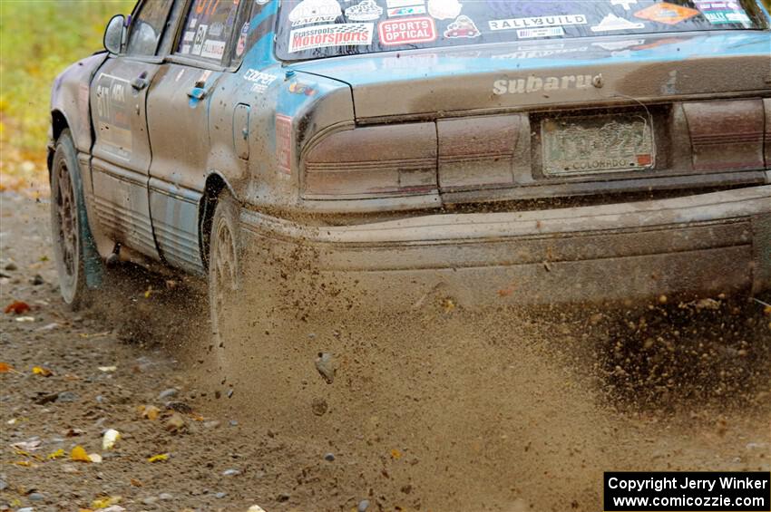 Michael Miller / Angelica Miller Mitsubishi Galant VR-4 on SS12, Trouble I.