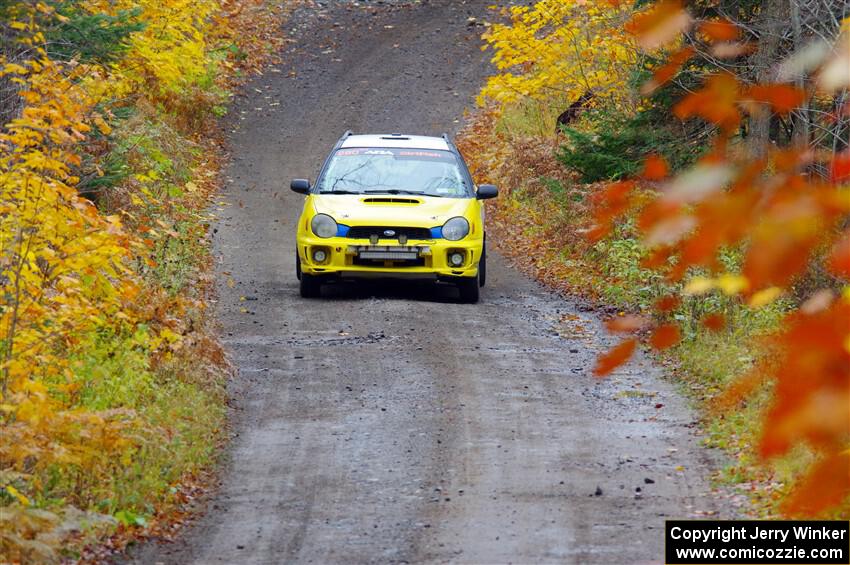 Greg Healey / Cindy Krolikowski Subaru Impeza Outback Sport on SS12, Trouble I.