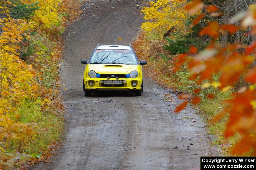 Greg Healey / Cindy Krolikowski Subaru Impeza Outback Sport on SS12, Trouble I.