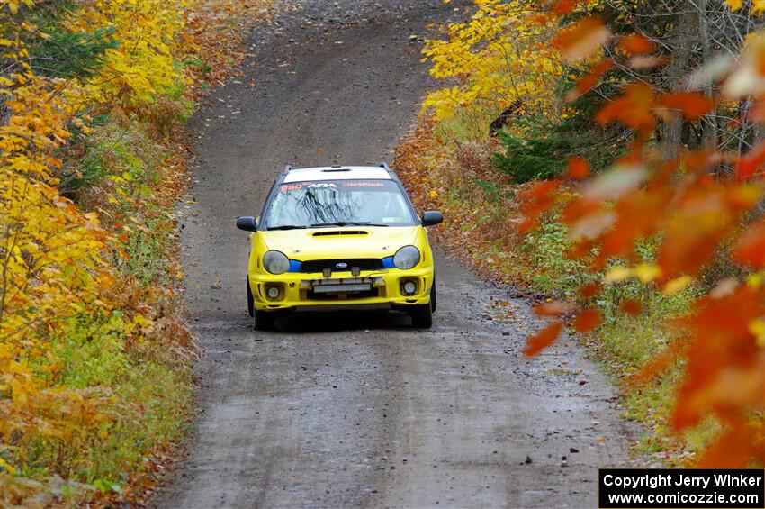 Greg Healey / Cindy Krolikowski Subaru Impeza Outback Sport on SS12, Trouble I.