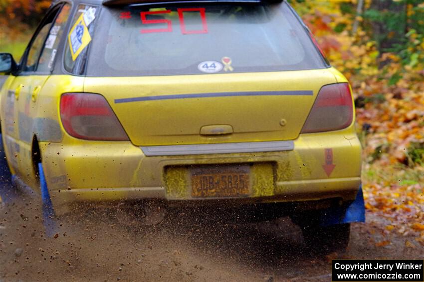 Greg Healey / Cindy Krolikowski Subaru Impeza Outback Sport on SS12, Trouble I.