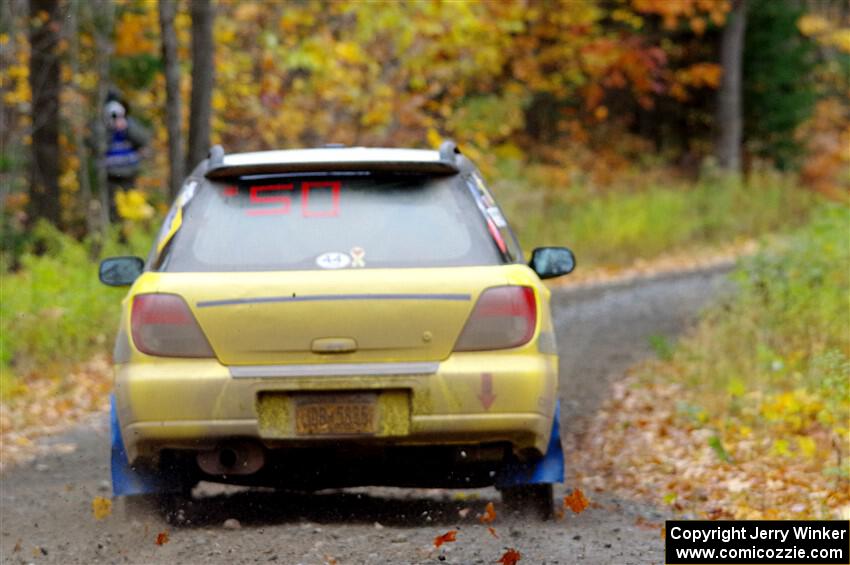 Greg Healey / Cindy Krolikowski Subaru Impeza Outback Sport on SS12, Trouble I.