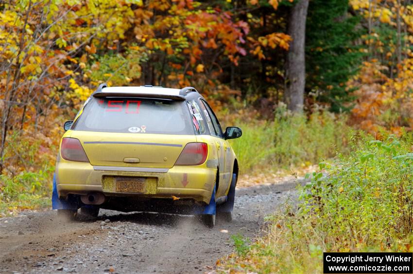 Greg Healey / Cindy Krolikowski Subaru Impeza Outback Sport on SS12, Trouble I.