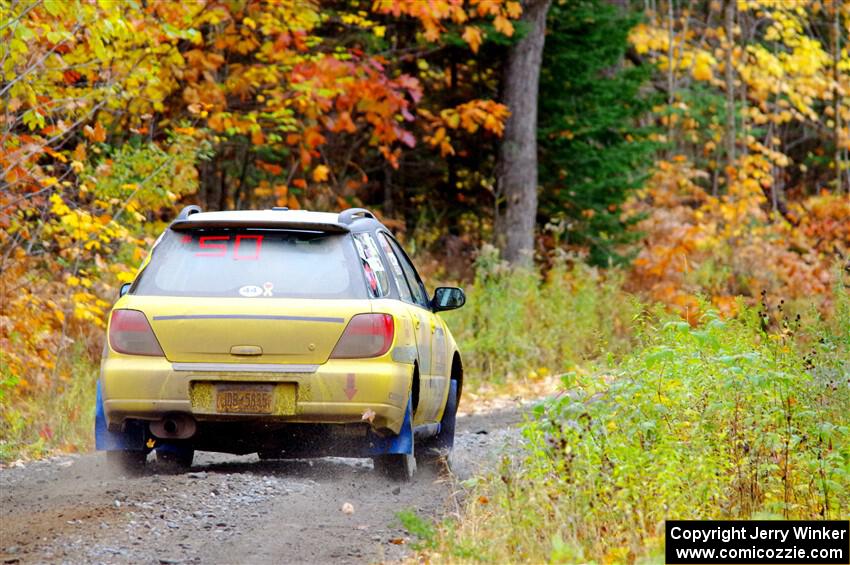 Greg Healey / Cindy Krolikowski Subaru Impeza Outback Sport on SS12, Trouble I.