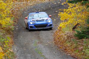 Santiago Iglesias / R.J. Kassel Subaru BRZ on SS12, Trouble I.