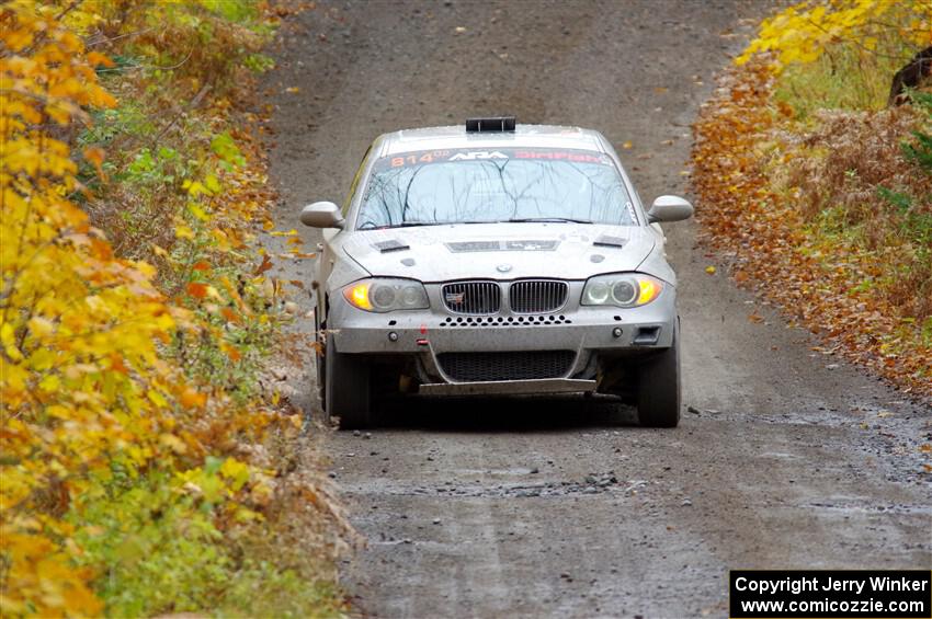 Mike Cadwell / Jimmy Veatch BMW 135i on SS12, Trouble I.