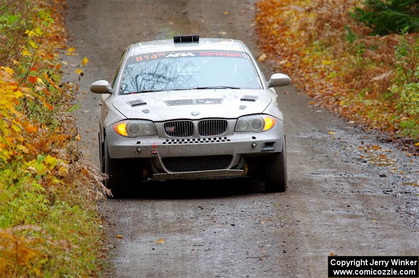 Mike Cadwell / Jimmy Veatch BMW 135i on SS12, Trouble I.