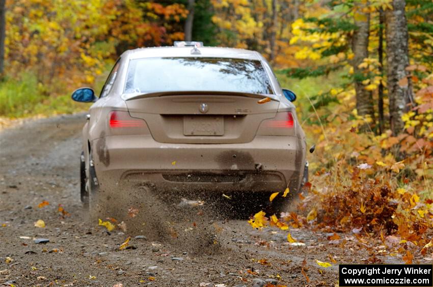 Mike Cadwell / Jimmy Veatch BMW 135i on SS12, Trouble I.