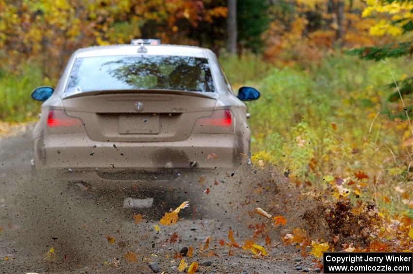 Mike Cadwell / Jimmy Veatch BMW 135i on SS12, Trouble I.