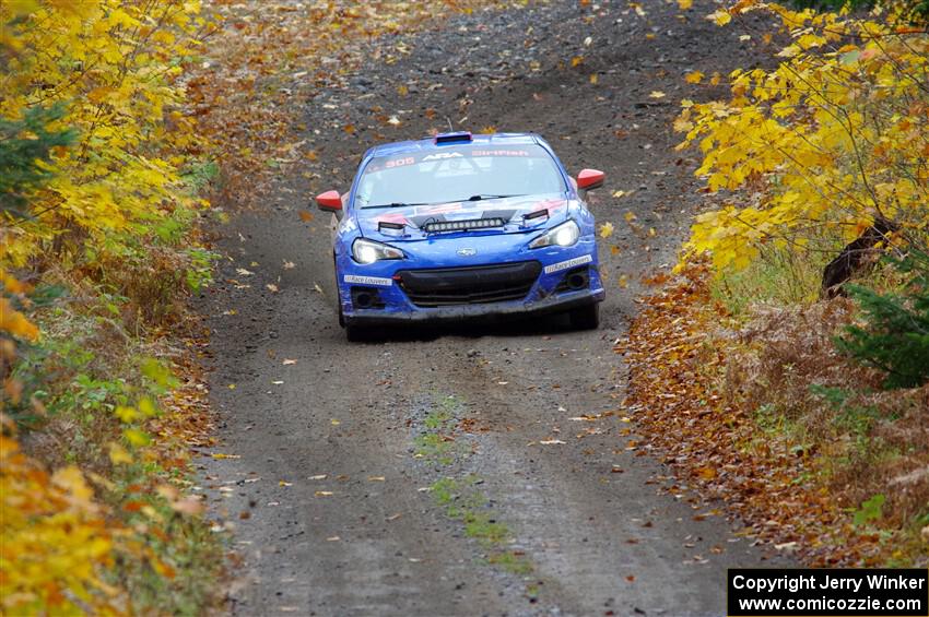 Santiago Iglesias / R.J. Kassel Subaru BRZ on SS12, Trouble I.