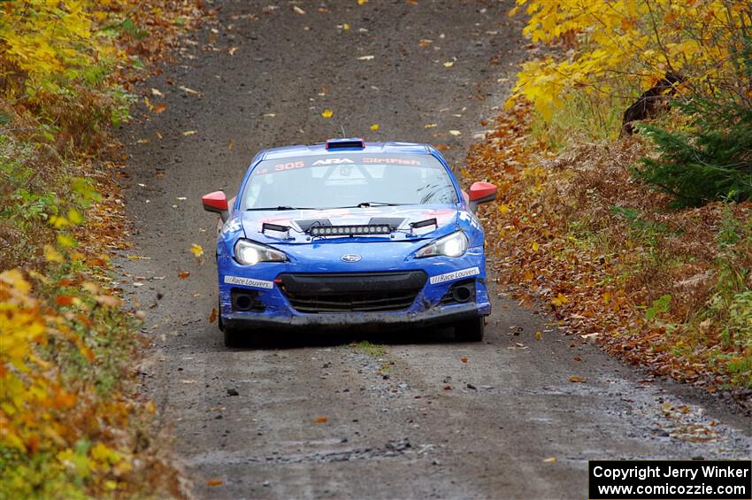 Santiago Iglesias / R.J. Kassel Subaru BRZ on SS12, Trouble I.