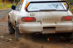 Richard Donovan / Greg Donovan Subaru Impreza on SS12, Trouble I.