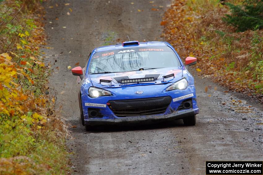 Santiago Iglesias / R.J. Kassel Subaru BRZ on SS12, Trouble I.