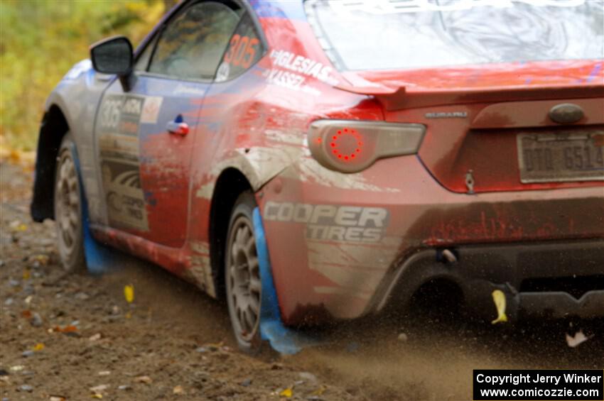 Santiago Iglesias / R.J. Kassel Subaru BRZ on SS12, Trouble I.