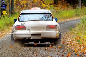 Richard Donovan / Greg Donovan Subaru Impreza on SS12, Trouble I.