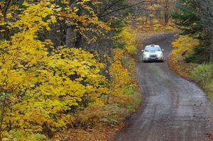 Sam Jacques / Trevor LaCombe Subaru Impreza on SS12, Trouble I.