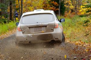 Sam Jacques / Trevor LaCombe Subaru Impreza on SS12, Trouble I.