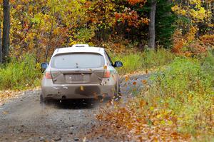 Sam Jacques / Trevor LaCombe Subaru Impreza on SS12, Trouble I.