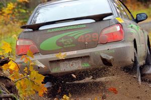 Scott Crouch / Ryan Scott Subaru WRX on SS12, Trouble I.