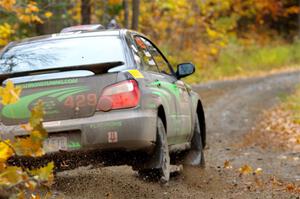 Scott Crouch / Ryan Scott Subaru WRX on SS12, Trouble I.