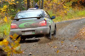 Scott Crouch / Ryan Scott Subaru WRX on SS12, Trouble I.