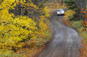 Jordon Haberer / Drew Staples Subaru Impreza on SS12, Trouble I.