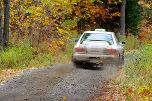 Jordon Haberer / Drew Staples Subaru Impreza on SS12, Trouble I.