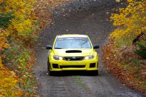 Scott Putnam / Dylan Duffy Subaru WRX STi on SS12, Trouble I.