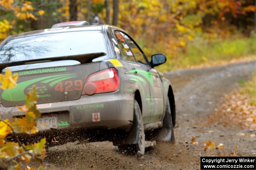 Scott Crouch / Ryan Scott Subaru WRX on SS12, Trouble I.