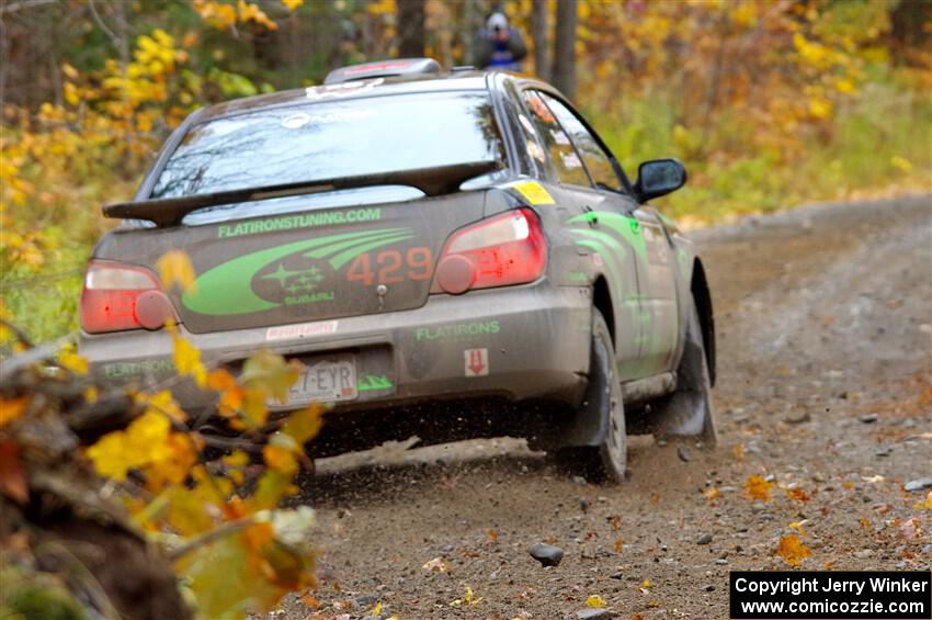 Scott Crouch / Ryan Scott Subaru WRX on SS12, Trouble I.