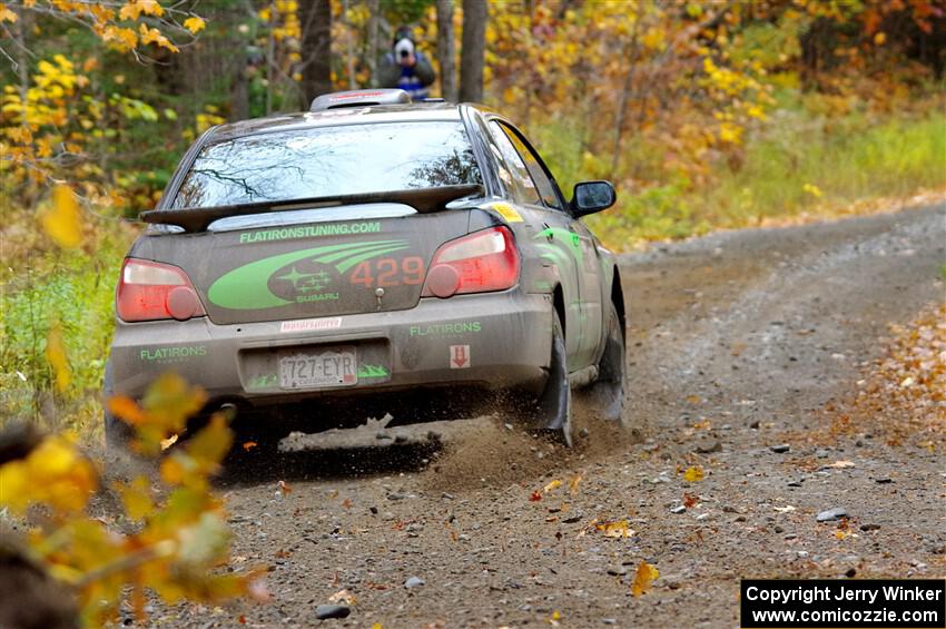 Scott Crouch / Ryan Scott Subaru WRX on SS12, Trouble I.