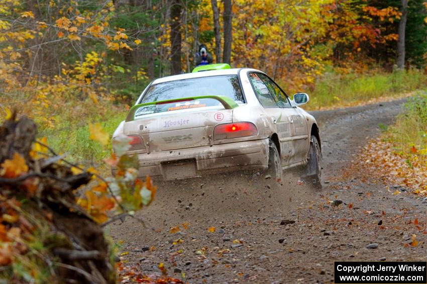 Jordon Haberer / Drew Staples Subaru Impreza on SS12, Trouble I.