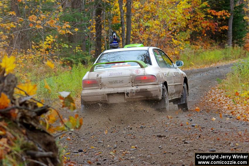 Jordon Haberer / Drew Staples Subaru Impreza on SS12, Trouble I.