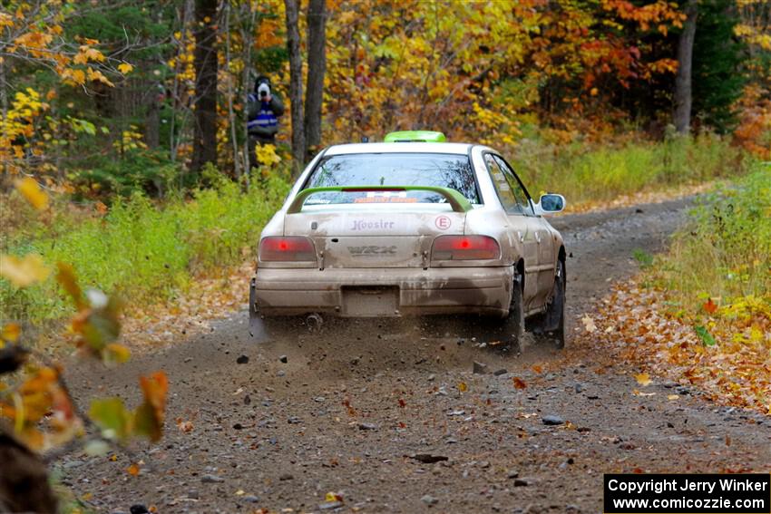 Jordon Haberer / Drew Staples Subaru Impreza on SS12, Trouble I.