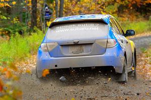 Scott Putnam / Dylan Duffy Subaru WRX STi on SS12, Trouble I.