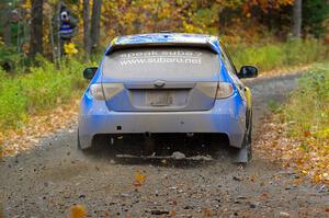 Scott Putnam / Dylan Duffy Subaru WRX STi on SS12, Trouble I.